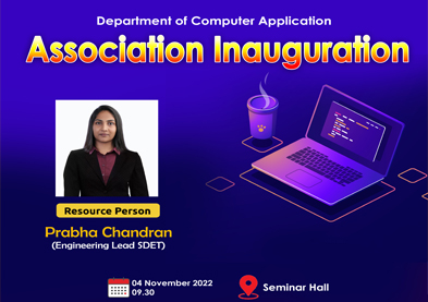 COMPUTER ASSOCIATION INAUGURATION
